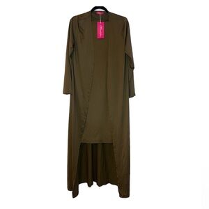 Mundefeis Cardigan and Strapless Dress Two Piece Size Large